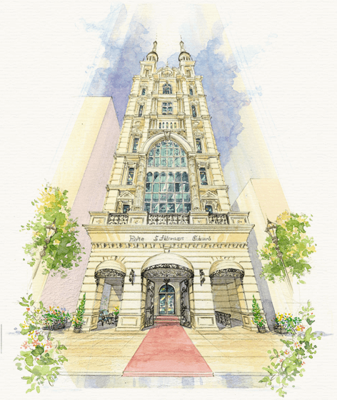 神戸の中心三ノ宮にある、都会の中の英国式チャペル神戸セントモルガン教会 KOBE St. Morgan Church.